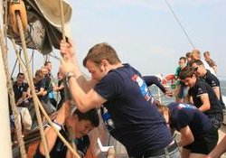 Ces jeunes marins qui rentrent de mer du Nord