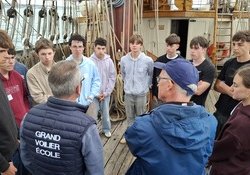 Les stagiaires de seconde prennent la mer