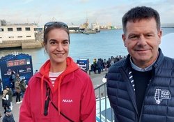 GVE était à l'Arkéa Ultim Challenge-Brest