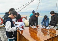 Travailler les maths en mer